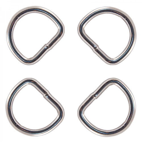 Metal Nickel D-rings