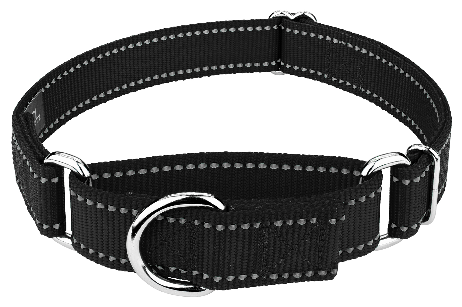 Country Brook Petz® Reflective Nylon Martingale Dog Collar