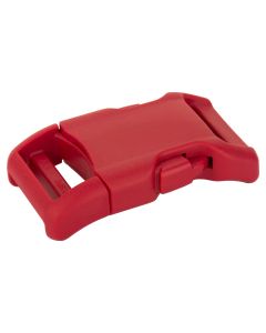 1 Inch Red YKK Contoured Side Release Plastic Buckle