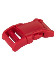 3/4 Inch Red YKK Contoured Side Release Plastic Buckle