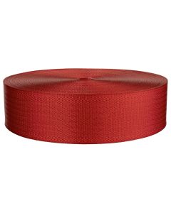 2 Inch Seat-belt Christmas Red Polyester Webbing Closeout