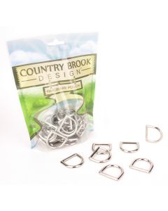  1 Inch Die Cast Square Bottom D-Rings