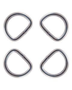 1 Inch Stainless Steel Welded D-Rings