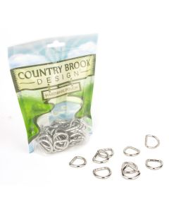 Country Brook Design® American Made 3/4 Inch Welded D-Rings