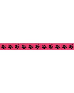3/8 Inch Pitter Pat Paws Grosgrain Ribbon Closeout