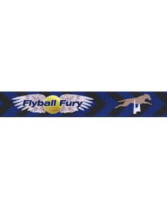 3/8 Inch Flyball Fury Grosgrain Ribbon Closeout, 5 Yards