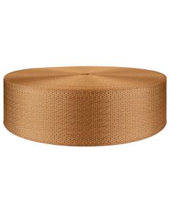 2 Inch Seat-Belt Copper Polyester Webbing Closeout