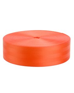 2 Inch Seat-Belt Orange Polyester Webbing Limited Edition