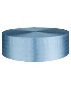 2 Inch Seat-Belt Powder Blue Polyester Webbing Closeout