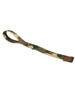 Woodland Camo HD Winch Hook Pull Strap with Reflective Polyester