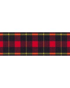 1 Inch Black and Red Plaid Photo Quality Polyester