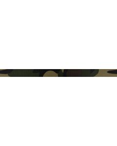 1/2 Inch Woodland Camo Photo Quality Polyester Closeout, 1 Yard