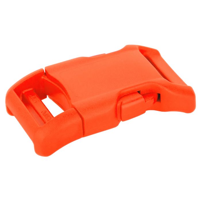 Buy 1 Inch Neon Orange YKK Contoured Side Release Plastic Buckle