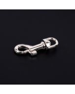 1/4 Inch Nickel Plated Swivel Snap Hooks