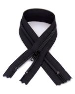YKK® #3 Lightweight Closed-End Zipper, 13.5 Inch Length, Black 580