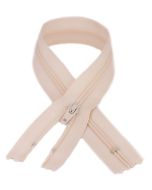 YKK® #3 Lightweight Closed-End Zipper, 13.5 Inch Length, Very Light Khaki 031