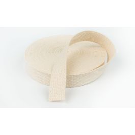 Buy 1 Inch Natural Heavy Cotton Webbing Closeout Online | Country Brook ...