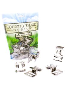 1 Inch Alligator Clip Spring Action Buckle, 5 Pack