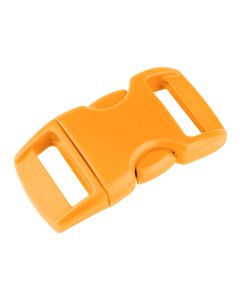 3/8 Inch Gold Contoured Side Release Plastic Buckle Closeout