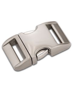 5 - 3/4 Inch Satin Aluminum Side Release Buckles 