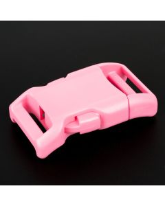 1 Inch Pink Contoured Side Release Plastic Buckles YKK®