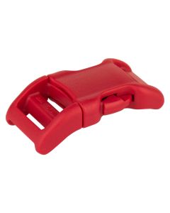 5/8 Inch Red YKK Contoured Side Release Plastic Buckle