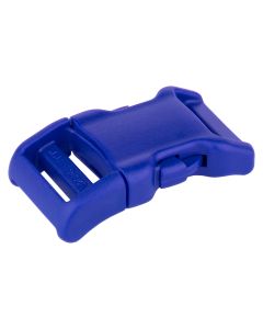 3/4 Inch Royal Blue YKK Contoured Side Release Plastic Buckle