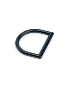 1 Inch Black Die Cast Square Bottom D-Rings Closeout