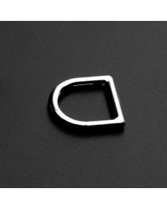 3/8 Inch Die Cast Square Bottom D-Rings, 100 Pack