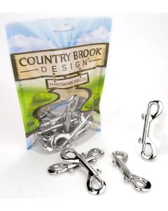 2 - 3 1/2 Inch Double Snap Hooks