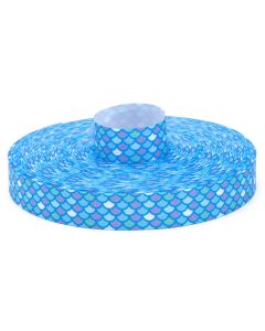 Mermaid Scales Grosgrain Ribbon