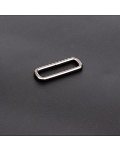 1 Inch Gunmetal Rectangle Metal Keeper