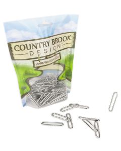 1 1/2 Inch Narrow Mouth Metal Keeper, 10 Pack