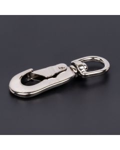 Closeup of our 5/8 Inch Round Swivel Heavy Lever Snap Hooks