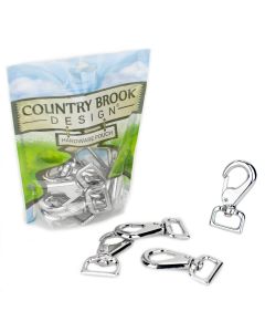 10 - 1 Inch Swivel Lever Snap Hooks