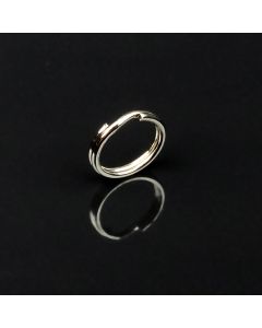 10- 1/4 Inch Split Ring Key Chain Rings