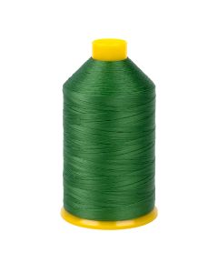 A spool of holly green thread