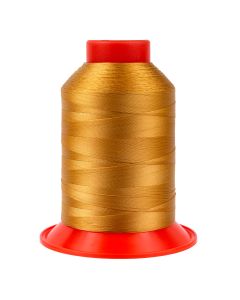 A spool of camel brown thread
