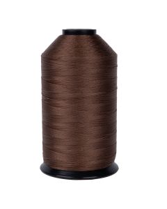 Tex 70 Turf Nylon Bonded Thread on black spool (brown shade)