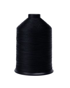 Tex 90 Black thread on a black spool