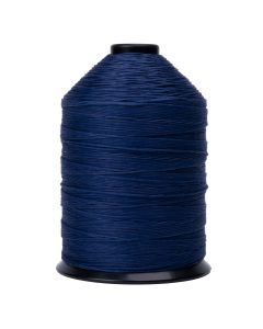 Tex 500 Navy Blue Thread on a black spool