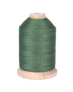 A spool of sage green thread