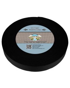 1 Inch Black Uni-Tape Hook and Loop