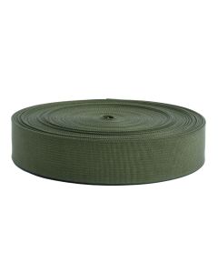 1 1/2 Inch Berry Compliant Ranger Green Lite Weight Nylon Webbing Closeout