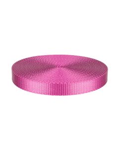 3/4 Inch Rose Heavy Plus Nylon Webbing Closeout