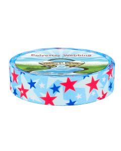 1 1/2 Inch American Celebration Polyester Webbing