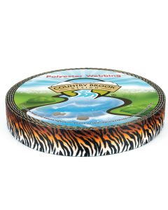 Flowing, organic tiger stripes that create movement and a realistic animal-print look.
