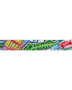 1 Inch Comic Pop Polyester Webbing