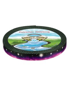 5/8 Inch Heavenly Space Polyester Webbing