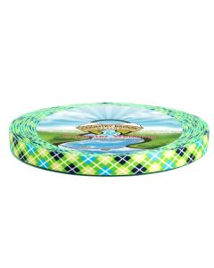 3/4 Inch Margarita Argyle Polyester Webbing